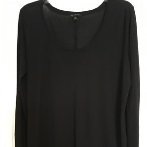 Banana Republic Black Long-Sleeve t-shirt XL